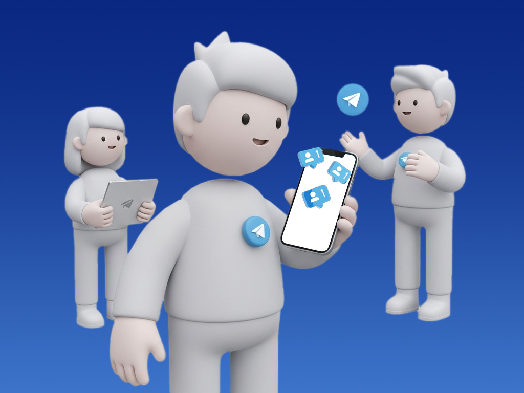 خدمات خرید ممبر فیک تلگرام برندینا