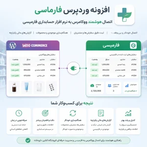 افزونه وردپرس فارماسی؛ اتصال هوشمند ووکامرس به نرم افزار حسابداری فارمیسی