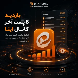 بازدید 8 پست آخر کانال ایتا | قیمت برای ۱۰۰ عدد