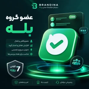 عضو گروه بله (گارانتی 7 روزه) - ممبر گروه بله
