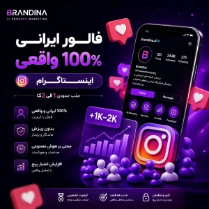 فالور ایرانی 100% واقعی اینستاگرام (جذب حدودی 1 الی 2کا)
