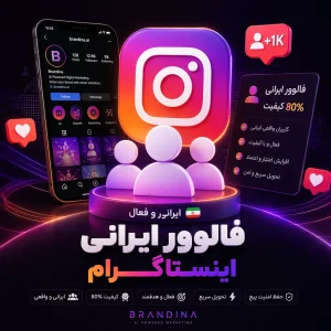 فالوور ایرانی اینستاگرام(کیفیت 80%) (پیشنهادی)