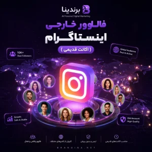 فالوور خارجی اینستاگرام (اکانت قدیمی) | قیمت برای ۱۰۰ عدد