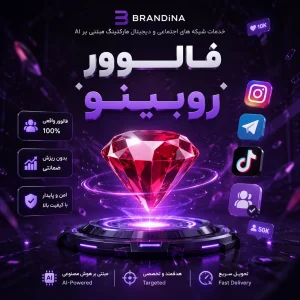 فالوور روبینو کیفیت عالی | قیمت برای ۵۰۰ عدد