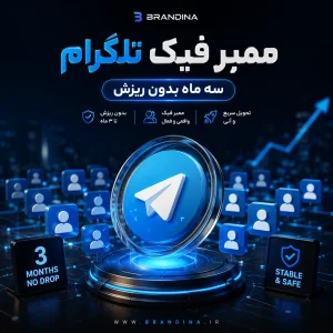 ممبر فیک تلگرام (سه ماه بدون ریزش)