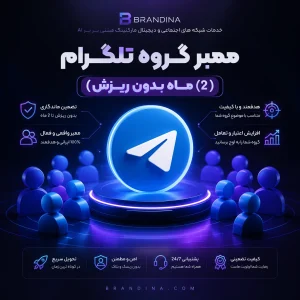 ممبر گروه تلگرام (2 ماه بدون ریزش) | قیمت برای ۱۰۰۰ عدد