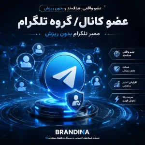🔵 عضو کانال/گروه تلگرام (بدون ریزش) - ممبر تلگرام